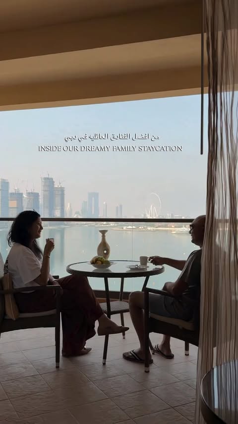 Instagram post by @sug.and.hi_goodliving for Accor Group. Caption reads: Inside our dream Dubai family staycation... This....