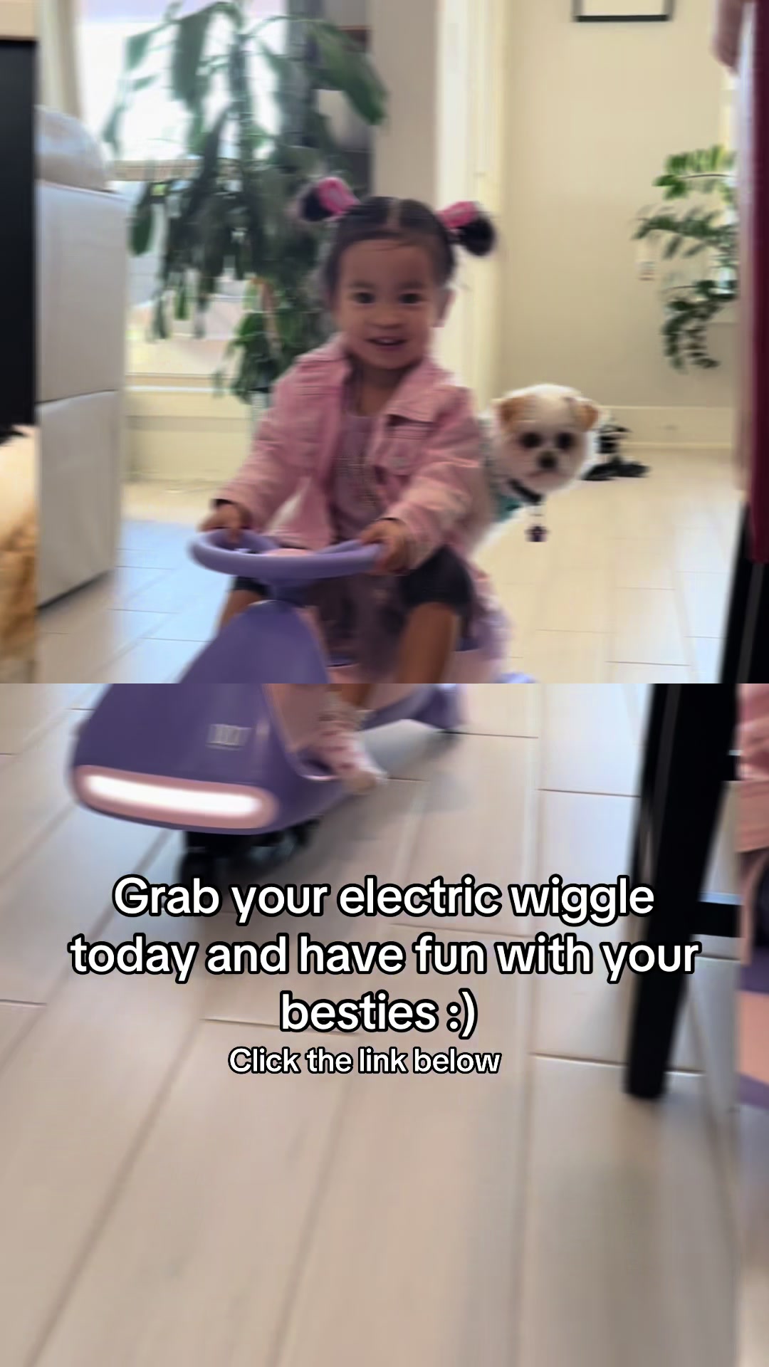 TikTok post by @marynoosh for Fanttik. Caption reads: Grab your Fanttik Electric Wiggle today and let....
