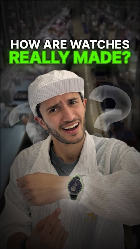 Instagram post by @thesourcingguy for Alibaba.com. Caption reads: [...] made like this! #watches #alibaba....