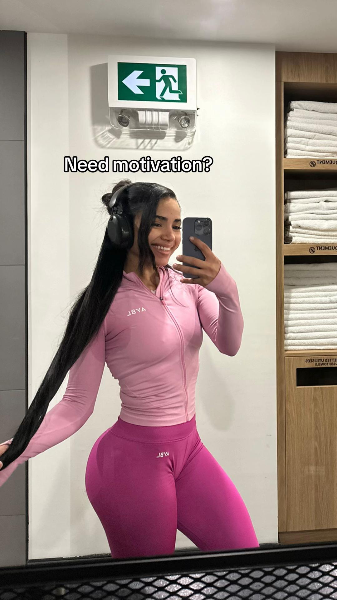 TikTok post by @itsme_movewithmady for AYBL. Caption reads: Wearing @AYBL code MADYY 70% off Black Friday....