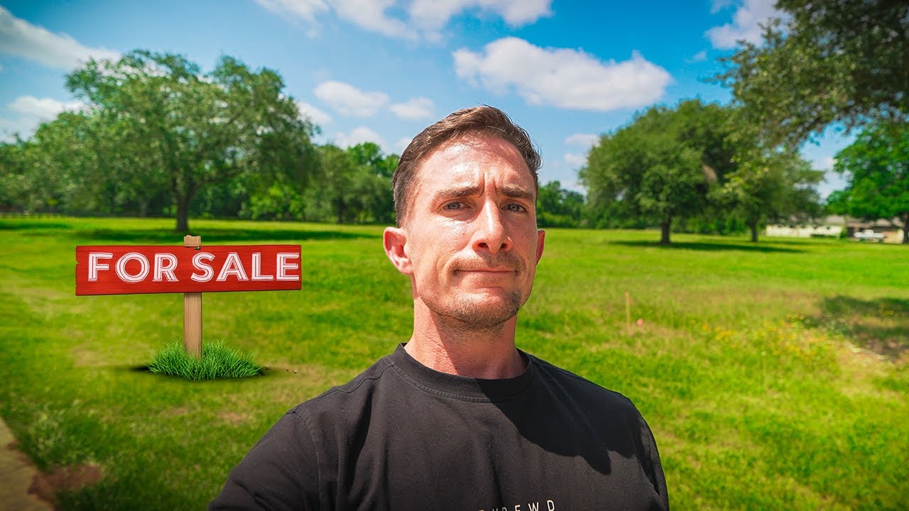 YouTube post by @maxxchewning for GHOST Lifestyle. Caption reads: We might sell our new land.