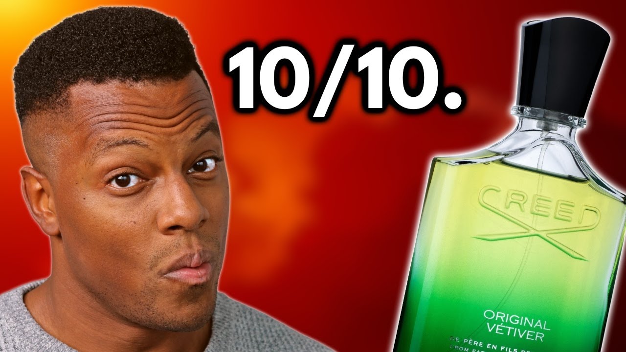 YouTube post by @stayfreshproductions for INTO THE AM. Caption reads: EIGHT 10/10 Niche Fragrances 2026..