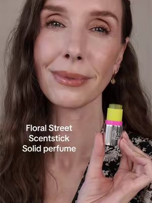 TikTok post by @amyschapter for Floral Street. Caption reads: [...] in your handbag? I’m in love with....