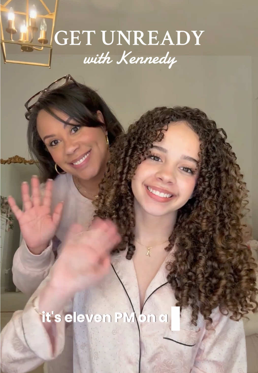 TikTok post by @dancemomdana for Invisalign. Caption reads: #Ad Get Unready with Kennedy while she shares her....