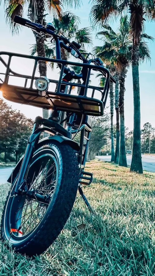 Instagram post by @roberthunter89 for Rad Power Bikes. Caption reads: Break free from boredom with Rad Bikes! 🚴‍♀️ Join....