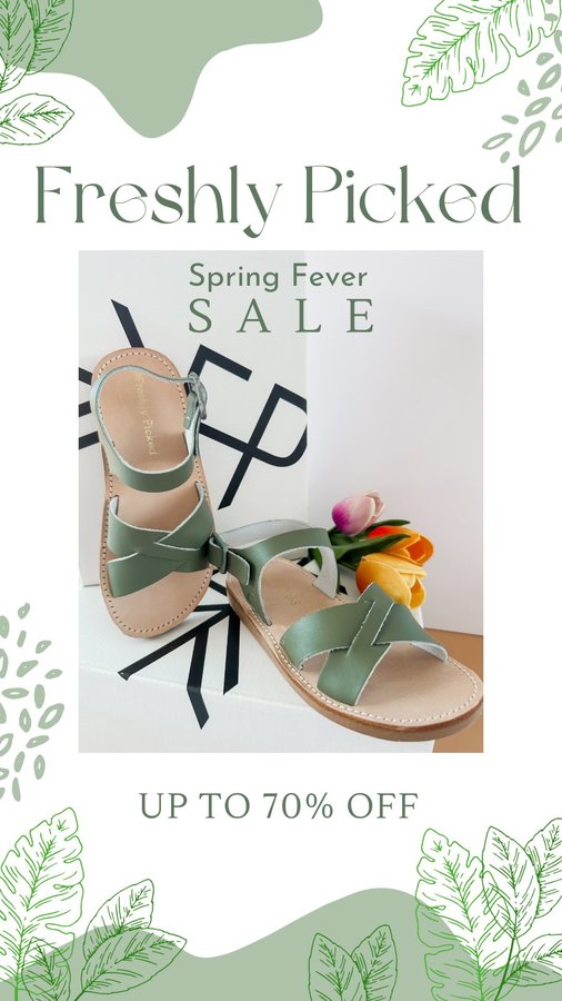 Instagram post by @the.mom.journal for Freshly Picked. Caption reads: [...] now to get an additional $5 off the....