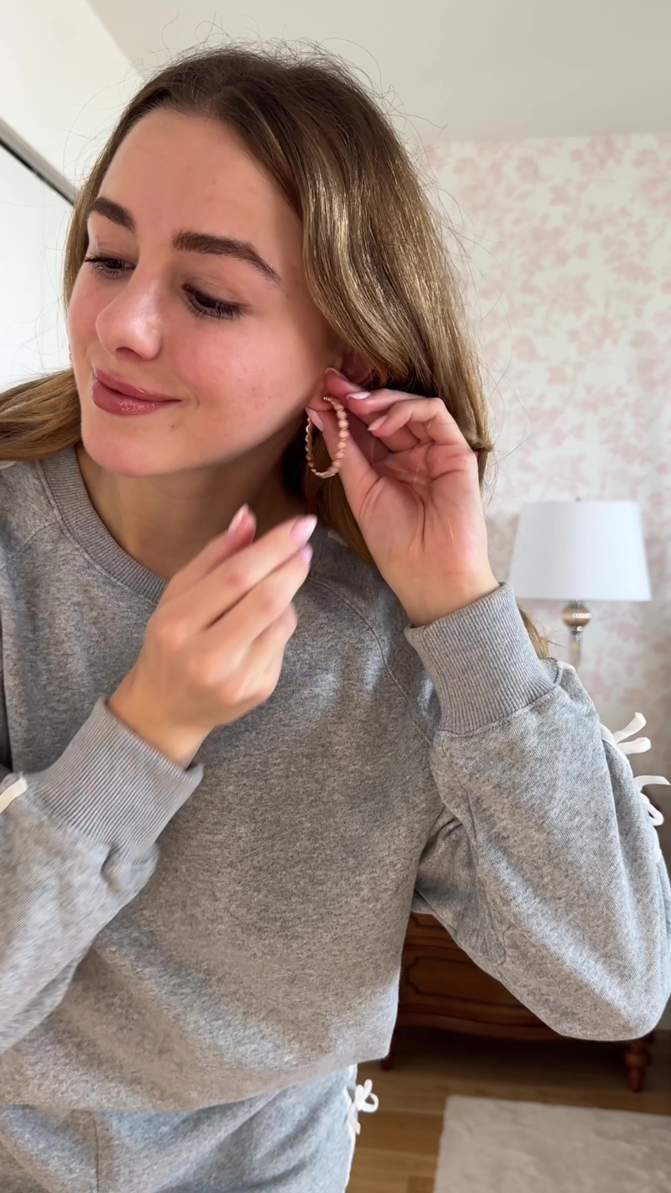 TikTok post by @chloelukasiak25 for Pink Lily. Caption reads: #Pinklilypartner Simply obsessed with these [...].