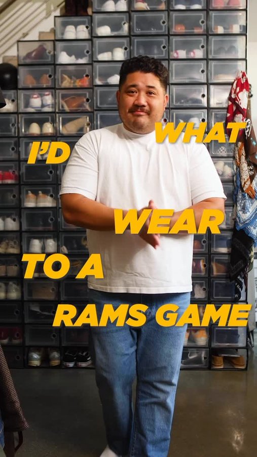 Instagram post by @nickurteaga for HOMAGE. Caption reads: The NFL season is heating up and @homage 's collab....