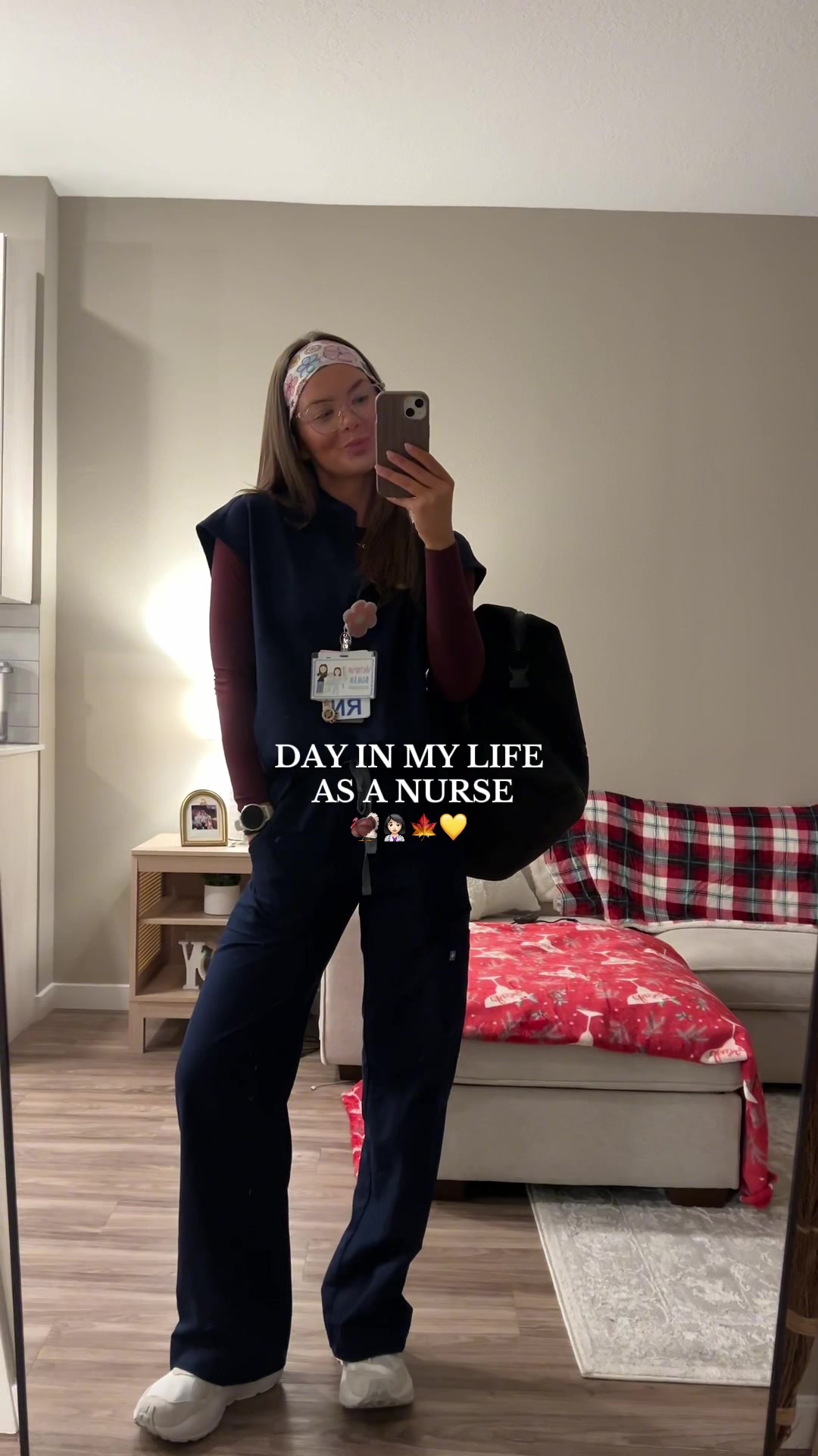 TikTok post by @victoriaggraham for Good Molecules. Caption reads: shoutout to all the healthcare workers who worked....