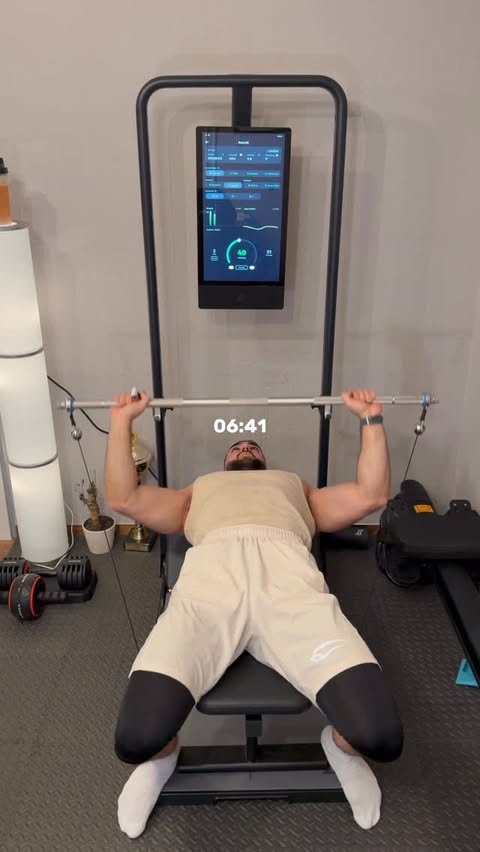 Instagram post by @fatihbicioglu for Speediance. Caption reads: [Ad] Morning routine with the @speediance.official....