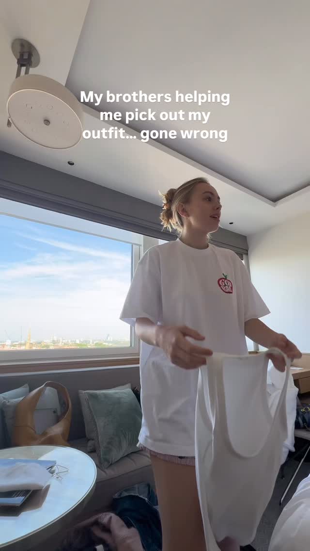 Instagram post by @alexxfrench for Nasty Gal. Caption reads: Well guess which outfit I chose anyways 😻 anyways....