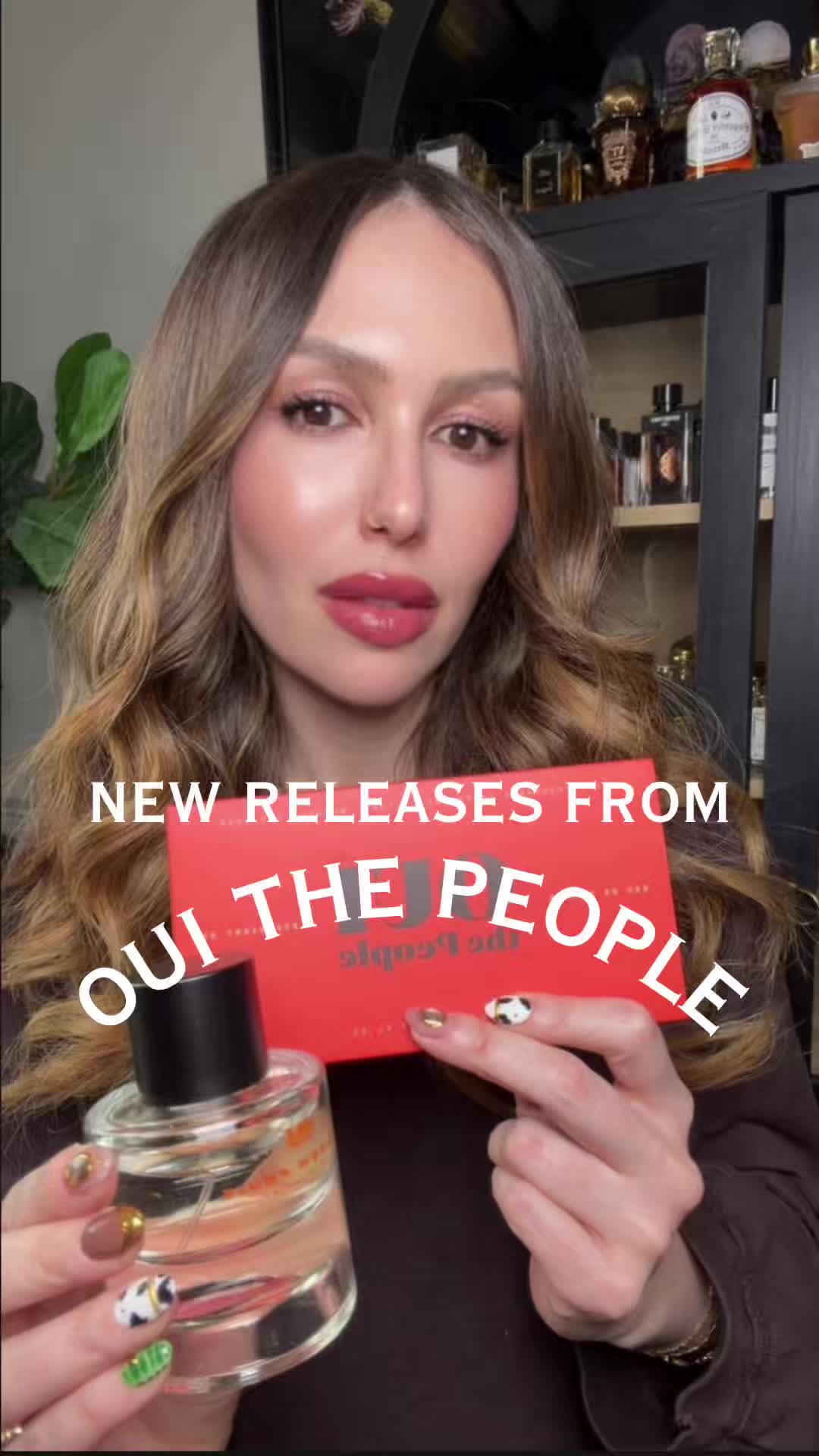 TikTok post by @smellwithelle for OUI the People. Caption reads: My love for Souk Honey by @OUI the People is....