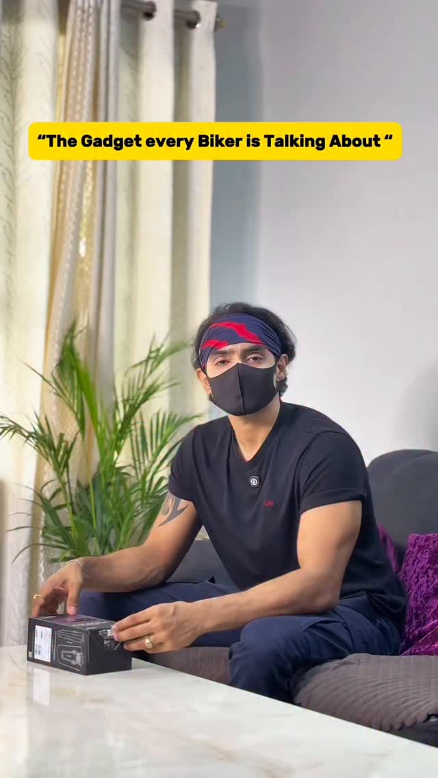 Instagram post by @superbikersraipur for Cardo Systems. Caption reads: Best intercoms in the segment @cardosystems_india....