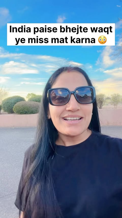 Instagram post by @sarika_in_america for Taptap Send. Caption reads: India paise bhejne hain? Taptap Send par mera code....