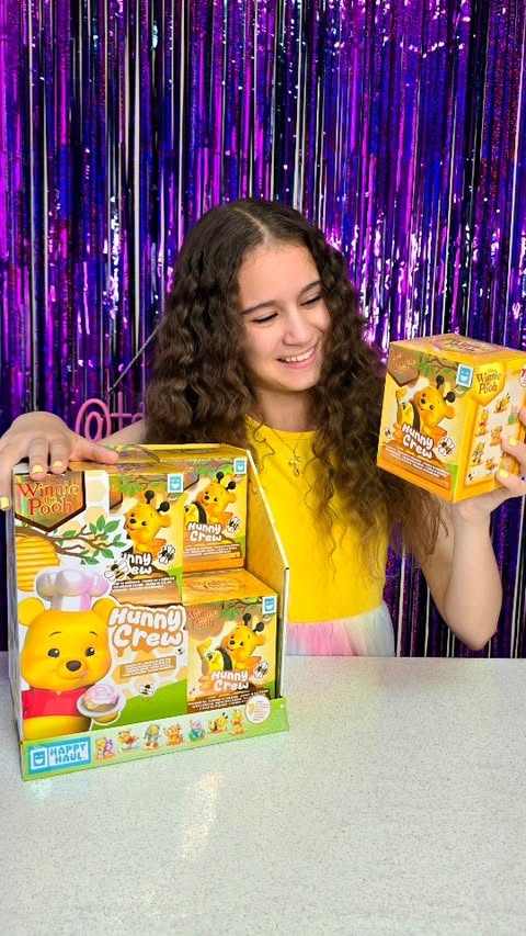 Instagram post by @tanjastoysreview for Just Play. Caption reads: [...] Disney Winnie the Pooh Hunny Crew from....