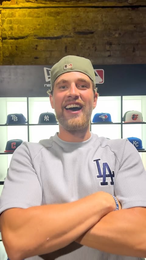 Instagram post by @letsmunchh for Major League Baseball. Caption reads: Which iconic stadium has better food, the LA....