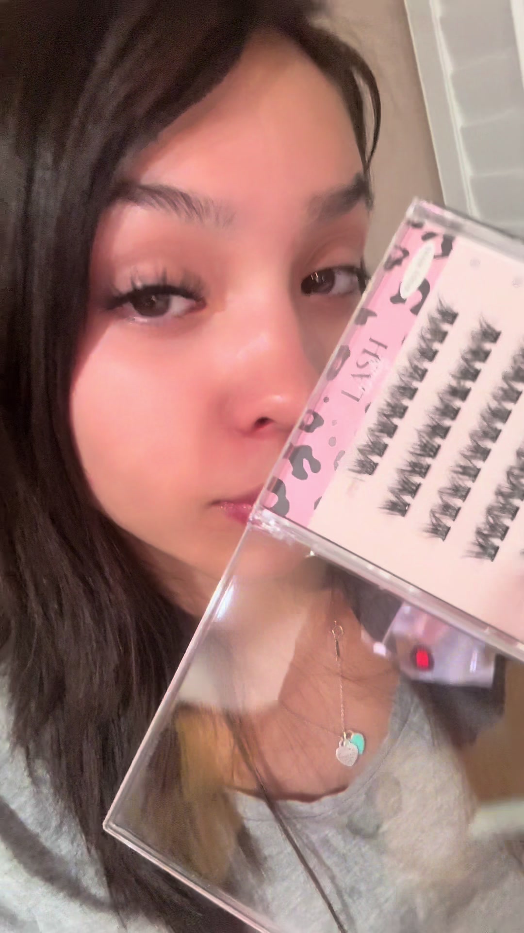 TikTok post by @uulovemana for Lashterally. Caption reads: #lashterally @Lashterally.usa.