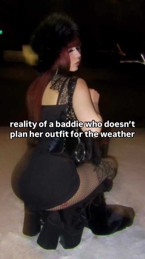 Instagram post by @imaroxkstar for Demonia Shoes. Caption reads: anything for the insta pics 👢

dress ( mk23006 )....