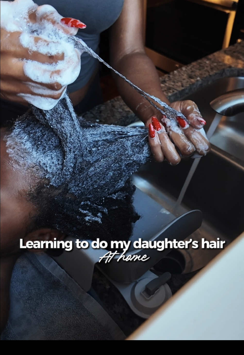 TikTok post by @akilahhaynes for Design Essentials. Caption reads: [...] grace while learning to do it 🤍 @Design....