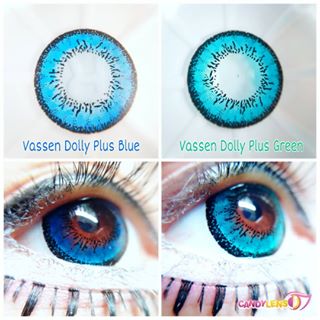 Instagram post by @linnichi for Candylens. Caption reads: [...] in love with these Korean lenses from....