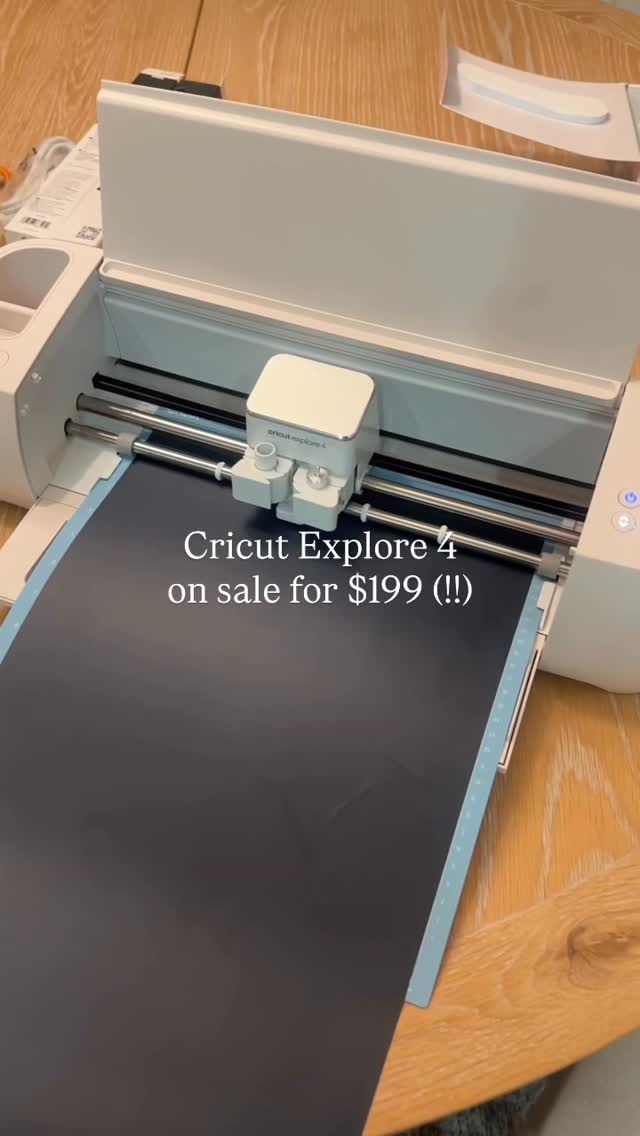 Instagram post by @thebuyguide for Cricut. Caption reads: #ad My @cricut comes in handy ALL the time. Right....