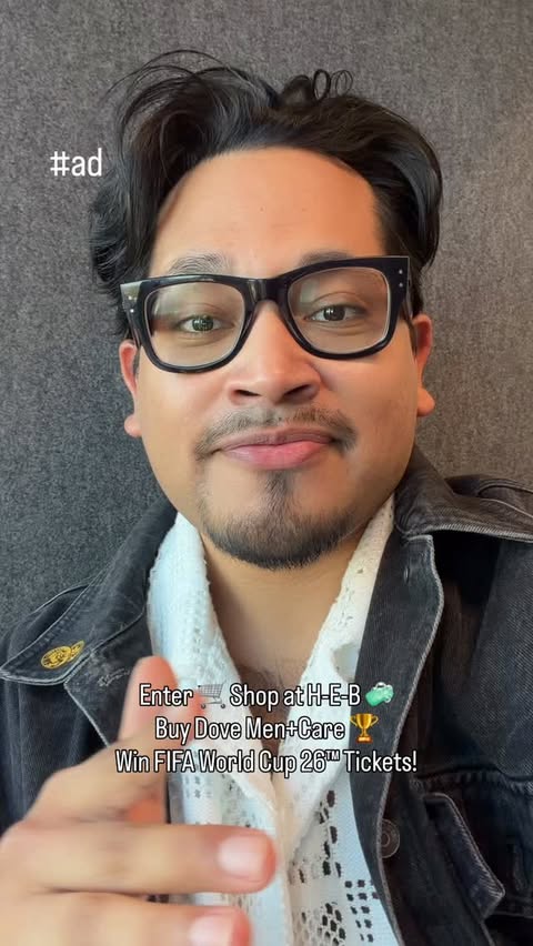 Instagram post by @markyatx for H-E-B. Caption reads: #ad ⚽️ Win FIFA World Cup 26™ ⚽️ tickets
by....