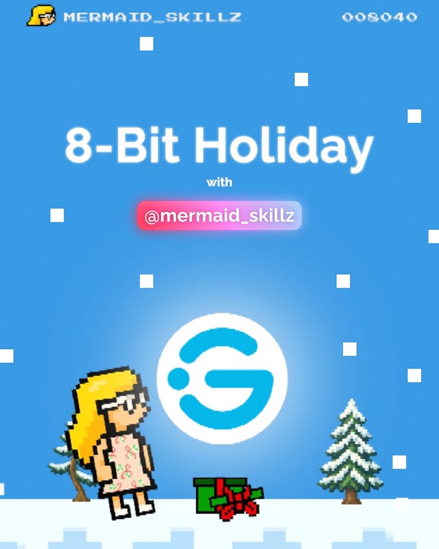 Instagram post by @mermaid_skillz for Govee. Caption reads: [...] a glowing gaming setup decked out with....