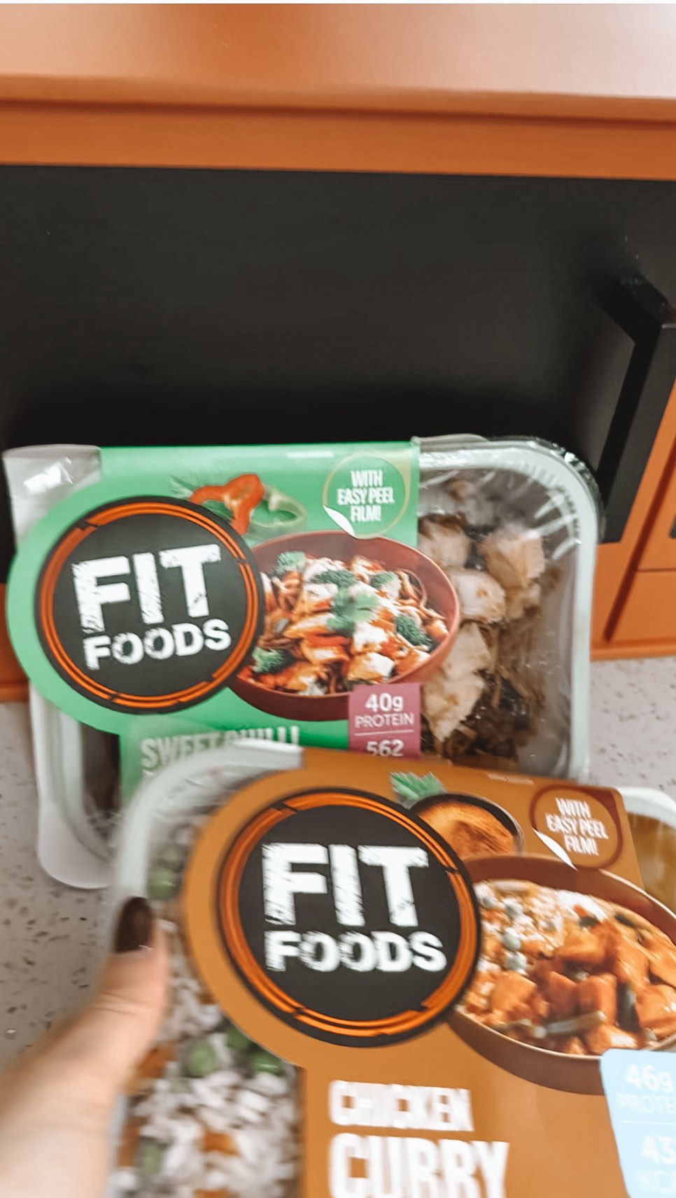 Instagram post by @lucy_andb_adventures for Fit Foods. Caption reads: Fitfoods
ad| Honestly with all the kids clubs and....