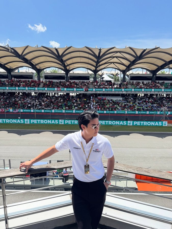 Instagram post by @michaelsager_ for TISSOT. Caption reads: I think I want to be a racer now 🏍️

Jokes aside,....