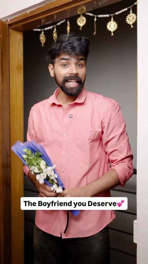 Instagram post by @shashank_purohit_ for Tinder. Caption reads: The Boyfriend You Deserve, ft. Tinder
 #collab....