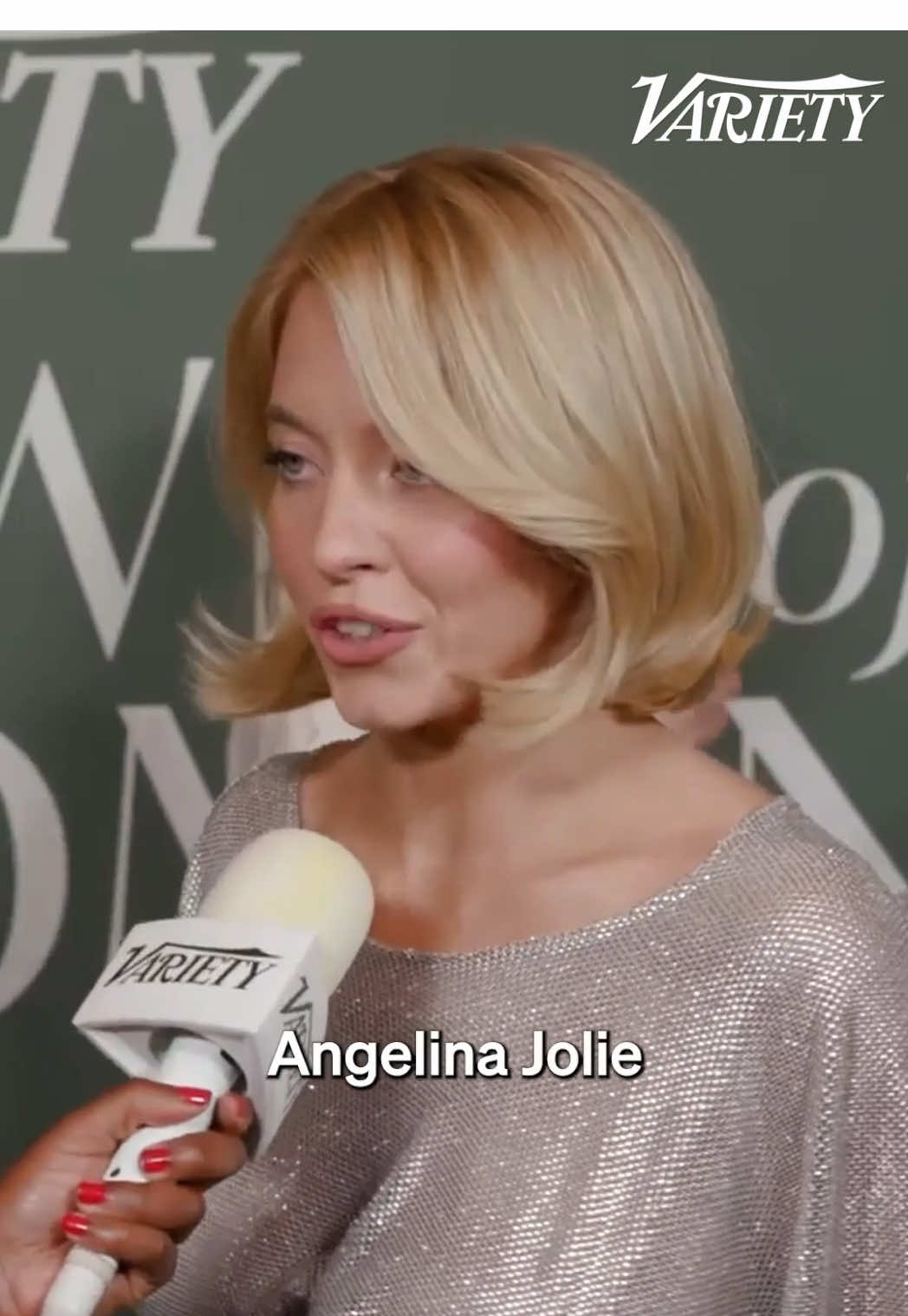TikTok post by @varietymagazine for LifetimeTV. Caption reads: [...] Variety Power of Women presented by....