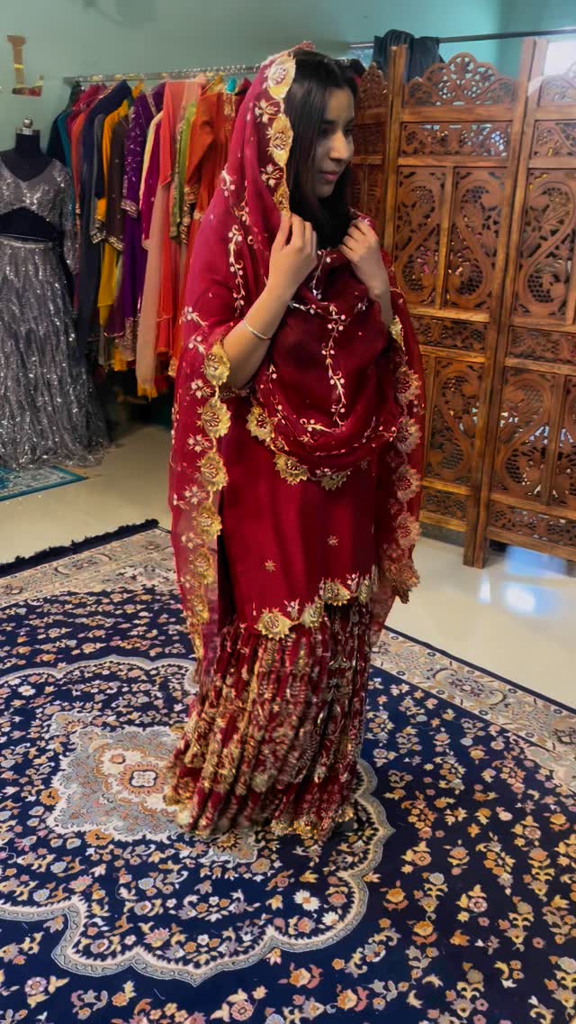 Instagram post by @bridesofpearlsekhon for The Wedding Brigade. Caption reads: Brides of Pearl SEKHON 🤍

-

Outfit:....