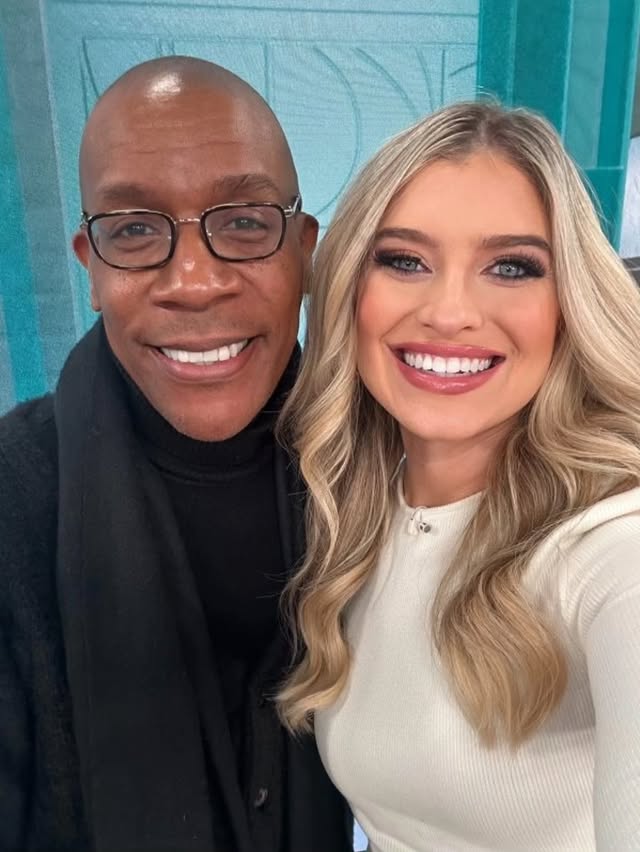 Instagram post by @ashleybellman for CBS News. Caption reads: Happy New Year, Everybody....