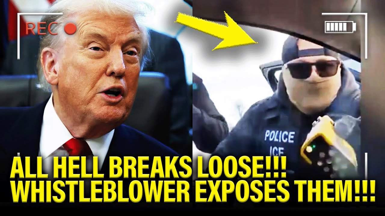 YouTube post by @MeidasTouch for Rho Nutrition. Caption reads: All HELL BREAKS LOOSE as Trump’s ICE Exposed BY....