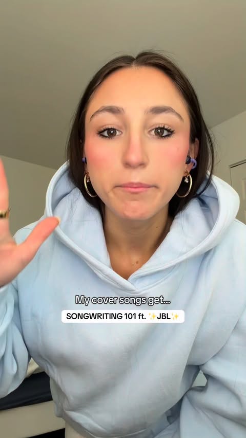 Instagram post by @lanacartermusic for JBL. Caption reads: [...] millions of views👀… link in bio to the JBL....