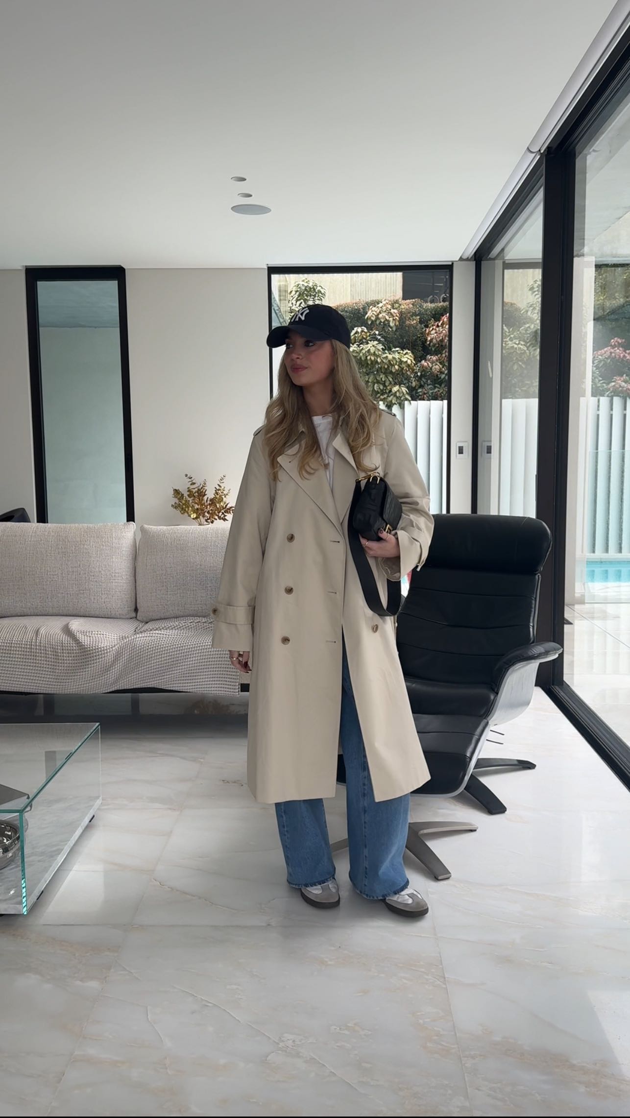 Instagram post by @kyliegarbourg for Fendi. Caption reads: Bag of my dreams🙈🤍
-
-
-
#fendibaguette....