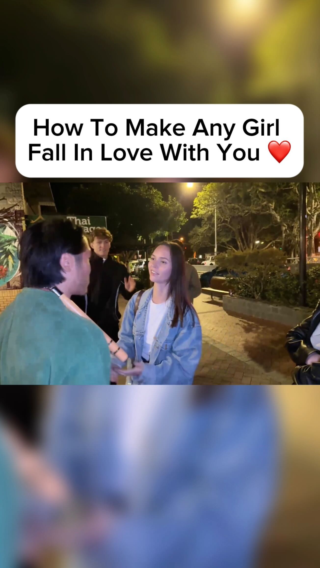 Instagram post by @aimonkong for Kick. Caption reads: How To Make Any Girl Fall In Love With You ❤️.