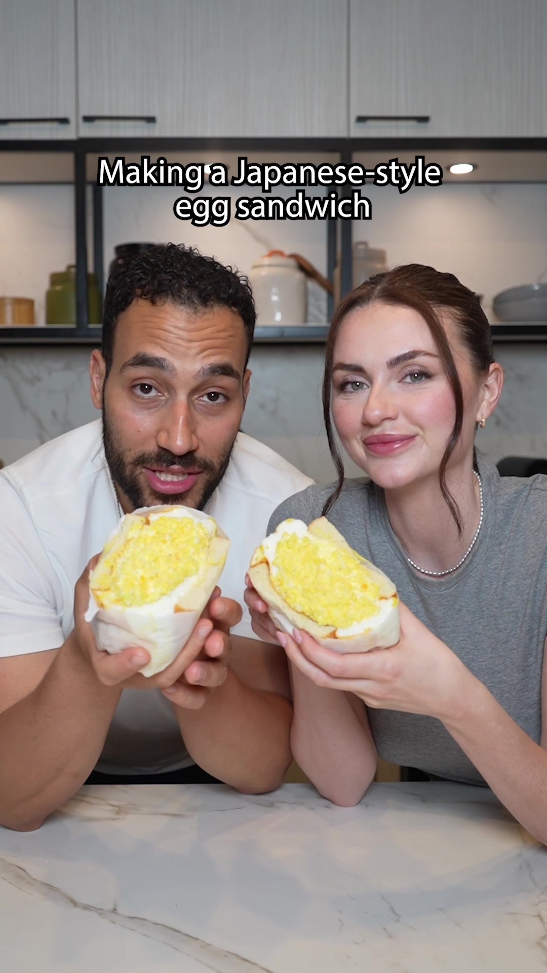 TikTok post by @hashandlyss for Get Cracking. Caption reads: From breakfast to dinner, eggs are the ultimate....