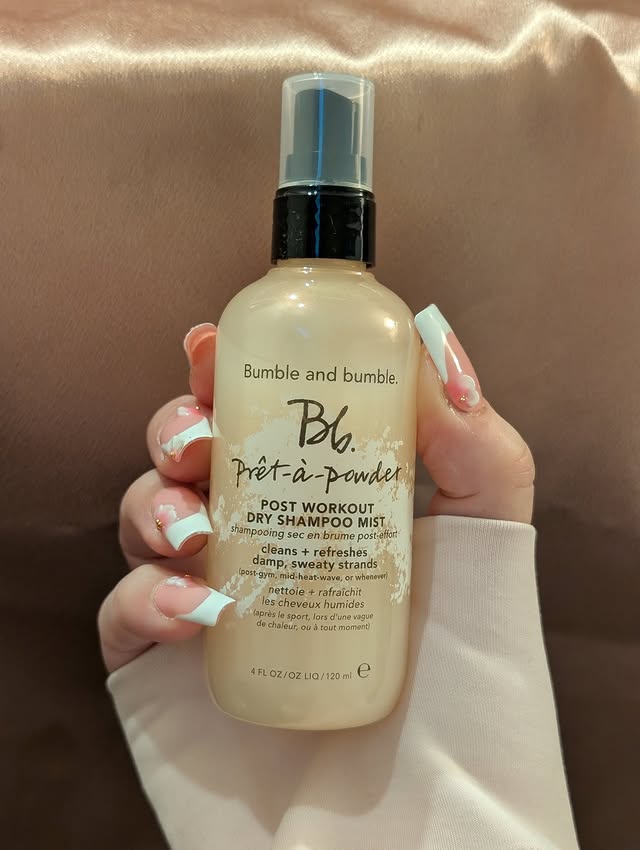 Instagram post by @kimreed930 for Bumble and bumble.. Caption reads: @bumbleandbumble Thank you! 😘 Prêt-à-Powder [...].