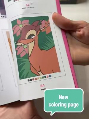 TikTok post by @art_by_irene_coloring for Shuttle Art. Caption reads: [...] page with my Acrylic Markers from @Shuttle....