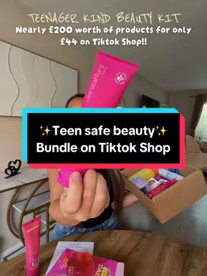 TikTok post by @boymum_juliemay for Latest in Beauty. Caption reads: [...] for your teenagers for Christmas!! @Latest....