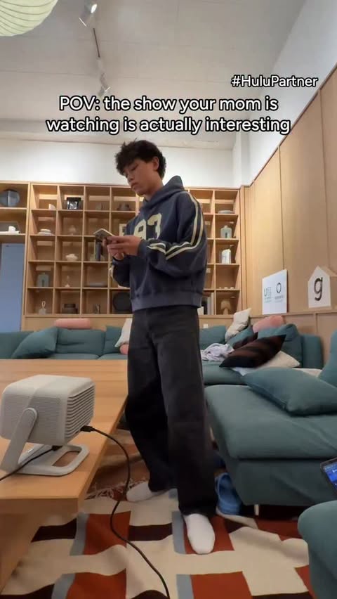 Instagram post by @cameronrohpovs for Hulu. Caption reads: [...] the first scene of ABC's High Potential....