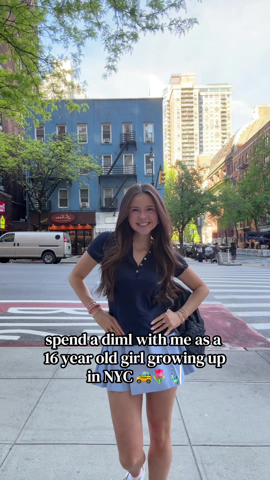 TikTok post by @keevagrwm for Blank Street. Caption reads: [...] #vlog #fyp #ad @IvyWise @DANDY @Blank Street....