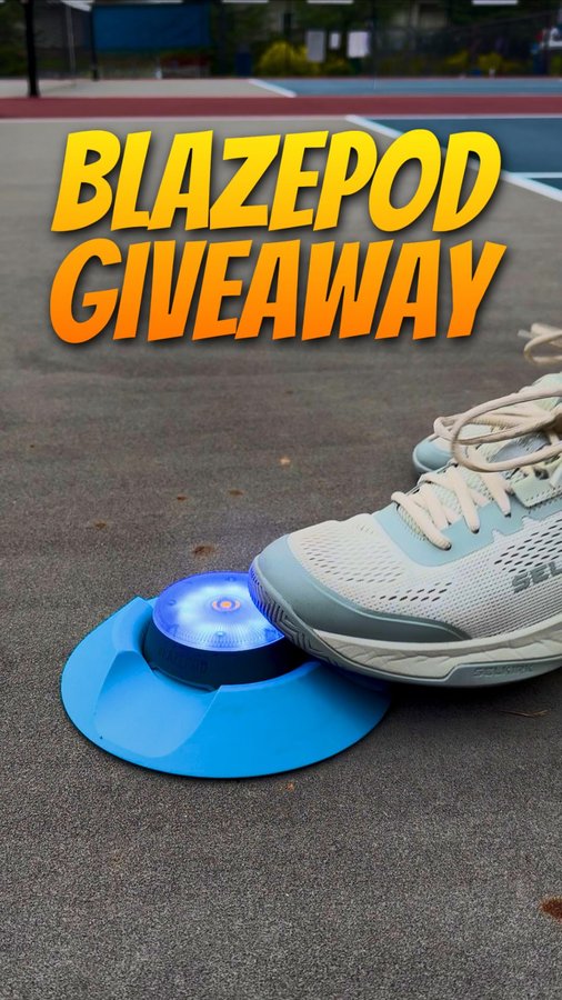 Instagram post by @sheaunderwood_ for BlazePod. Caption reads: Comment the word “BlazePod” and follow me and....