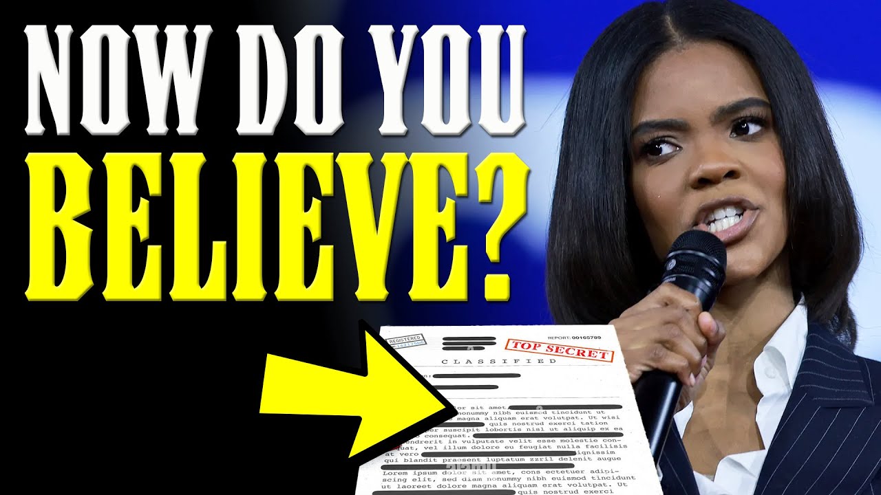 YouTube post by @RealJesseONFIRE for Sheath Underwear. Caption reads: Candace GOES DARK After Government Briefing on....