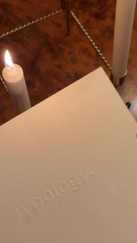 Instagram post by @hannamietz for Typology. Caption reads: that make-up look is actually just skincare!....