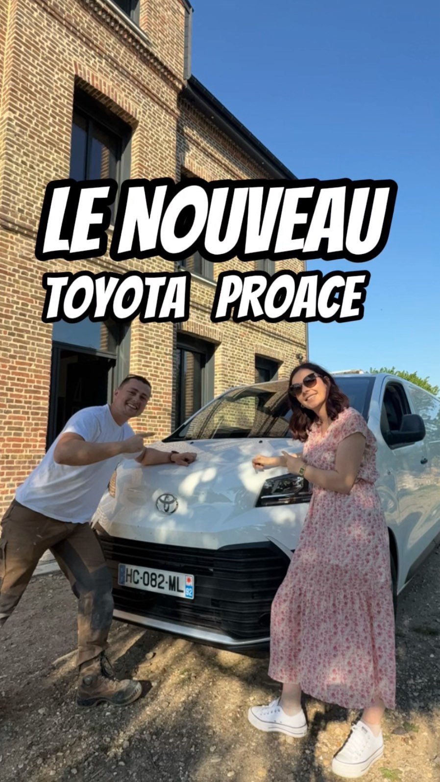 Instagram post by @paulo.lulu_renovation for TOYOTA. Caption reads: LA FAMILLE S’AGRANDIT ! 😁🚚

On a eu la chance de....