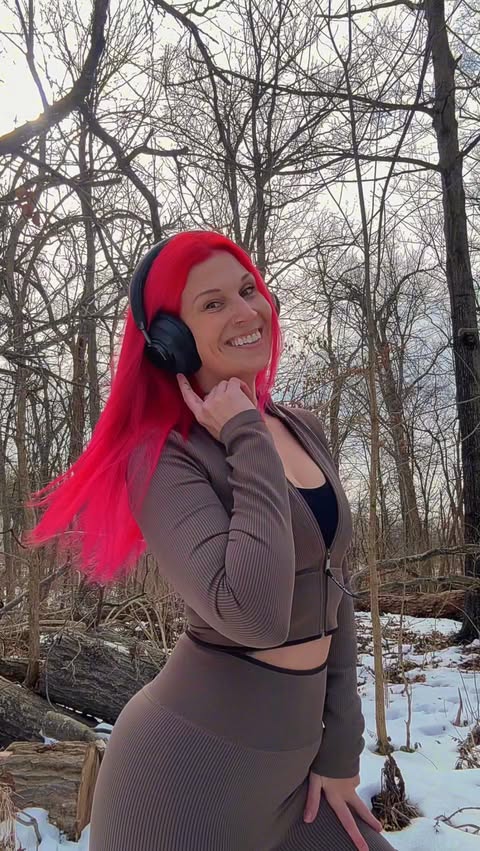 Instagram post by @punkrawkmom44 for JLab. Caption reads: @jlabaudio JBuds Open headphones have been my....