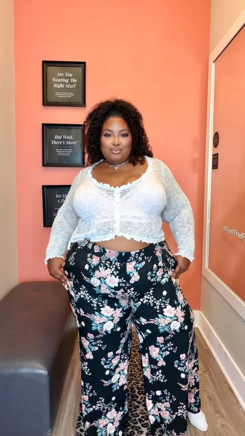 Instagram post by @morgiemone for Torrid. Caption reads: #torridpartner A realistic try-on haul, but I....