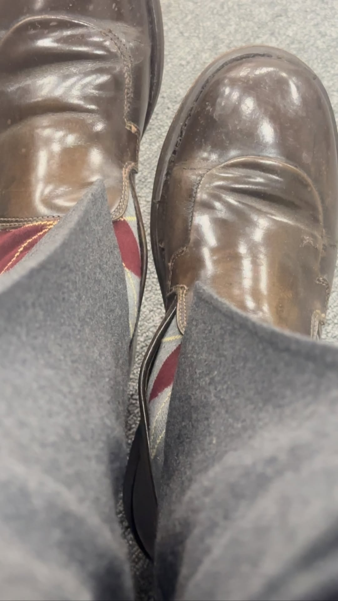 Instagram post by @sirwilliamgmccrayiii for Kenneth Cole. Caption reads: Sunday Morning Shoe 👟Cam‼️ A very old....